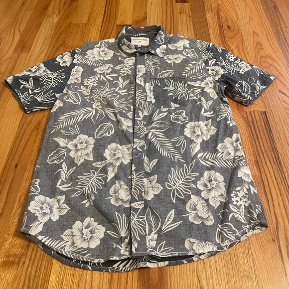 International Report Men's Print Shirt - Picture 4 of 7